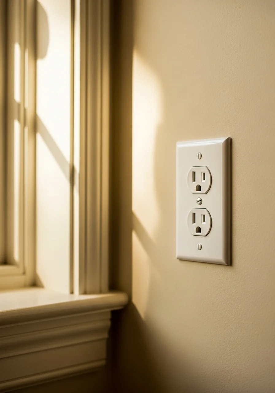 Close-up of professional workmanship on a residential property in Edmond showing attention to detail and quality finish.