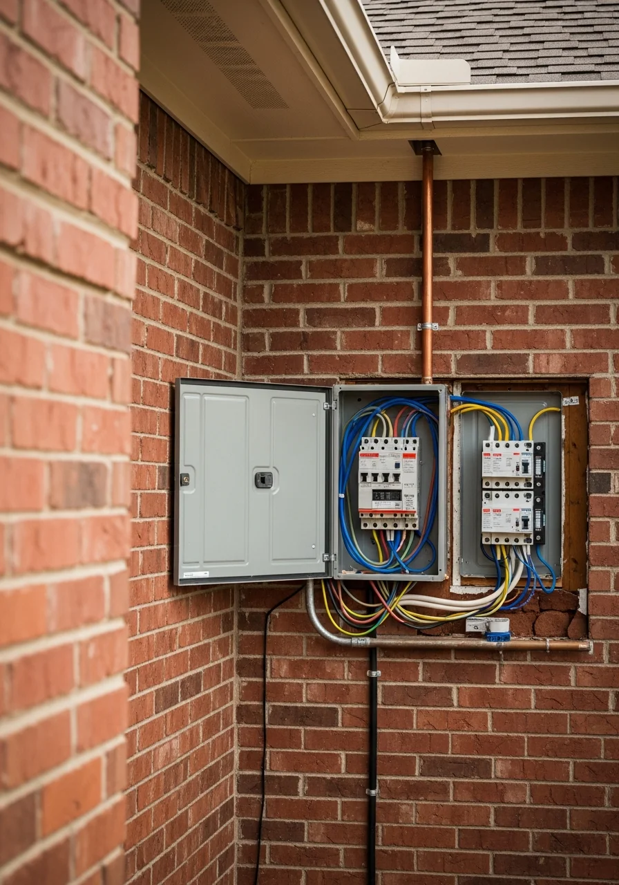 Detail of quality workmanship on an Eufaula property demonstrating professional expertise and local service commitment.