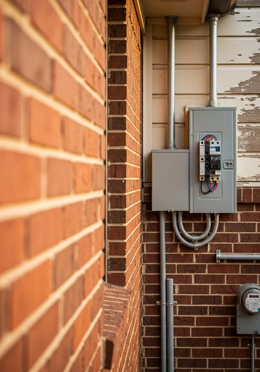 Detail view of professional work on a Tulsa property demonstrating quality craftsmanship and local expertise.